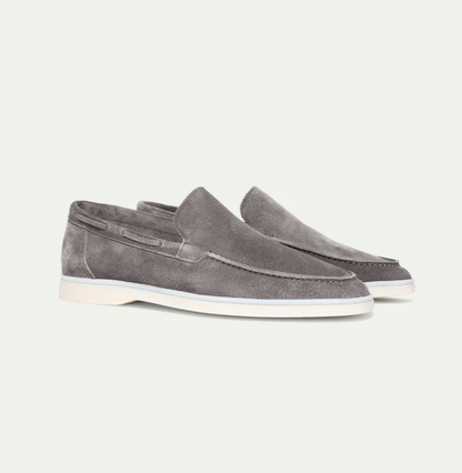 Wildleder-Slipper – zum Hineinschlüpfen – bequem – Lederslipper – Herrenschuhe-HauteBerlin