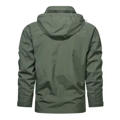 Windbreaker Jacke - Wasserdichte Outdoorjacke mit Kapuze für Männer-HauteBerlin