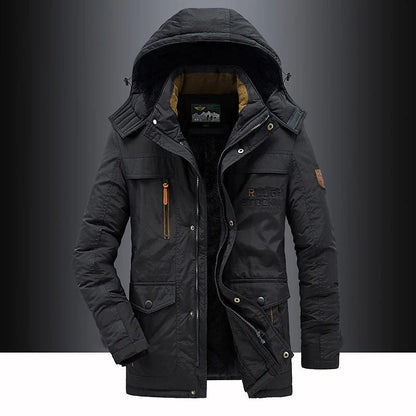 Winter Parka - Warme, mit Fleece gefütterte Winterjacke mit Kapuze für Männer-HauteBerlin