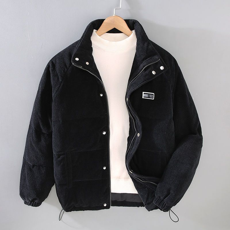 Winterjacke - Herren Zip-Up Cord - Puffer-Daunenjacke-HauteBerlin