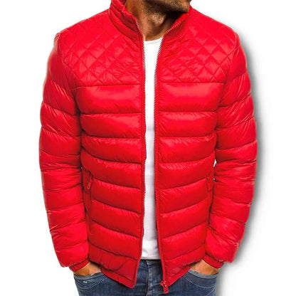 Winterjacke – Leichte Daunenjacke mit Reißverschluss für Herren-HauteBerlin