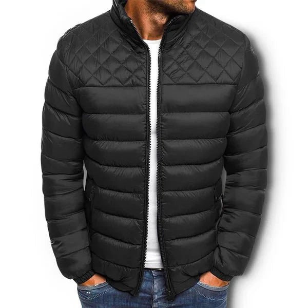 Winterjacke – Leichte Daunenjacke mit Reißverschluss für Herren-HauteBerlin