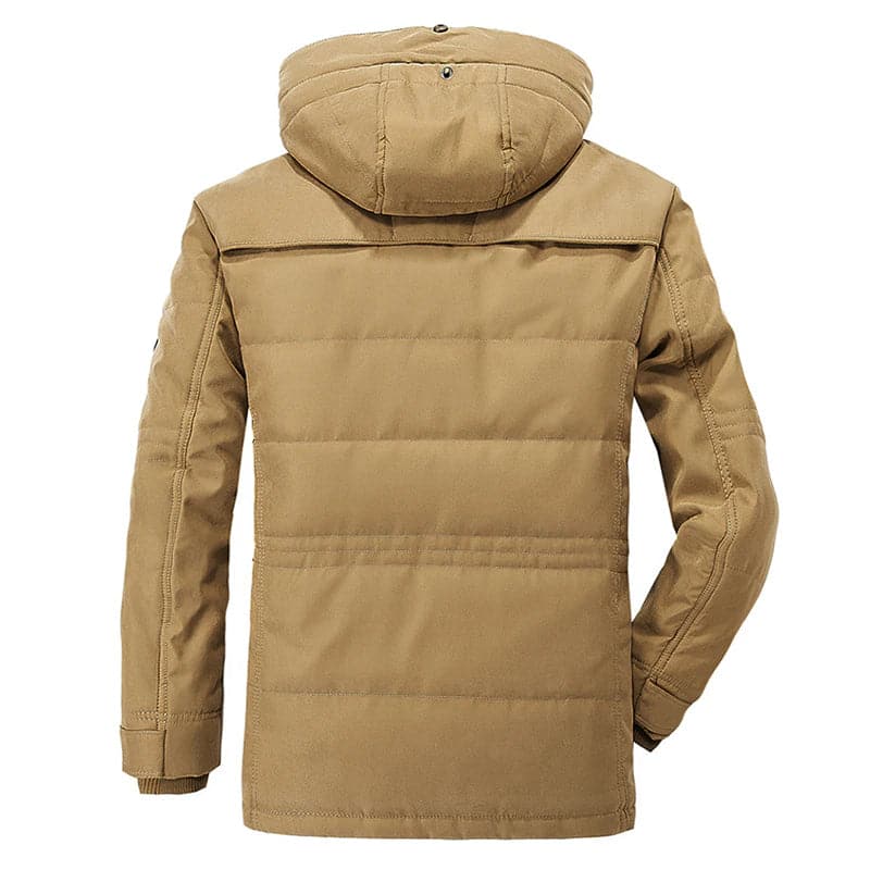 Winterparka | Kapuze | Fleece gefüttert | Schneejacke | Winterjacken für Männer-HauteBerlin