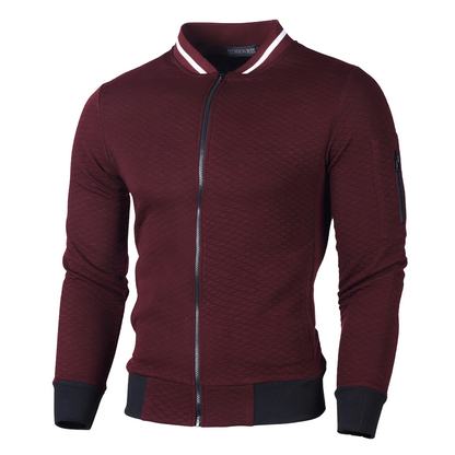 Zip Cardigan - Herren Pullover mit langen Ärmeln und schlanker Passform-HauteBerlin