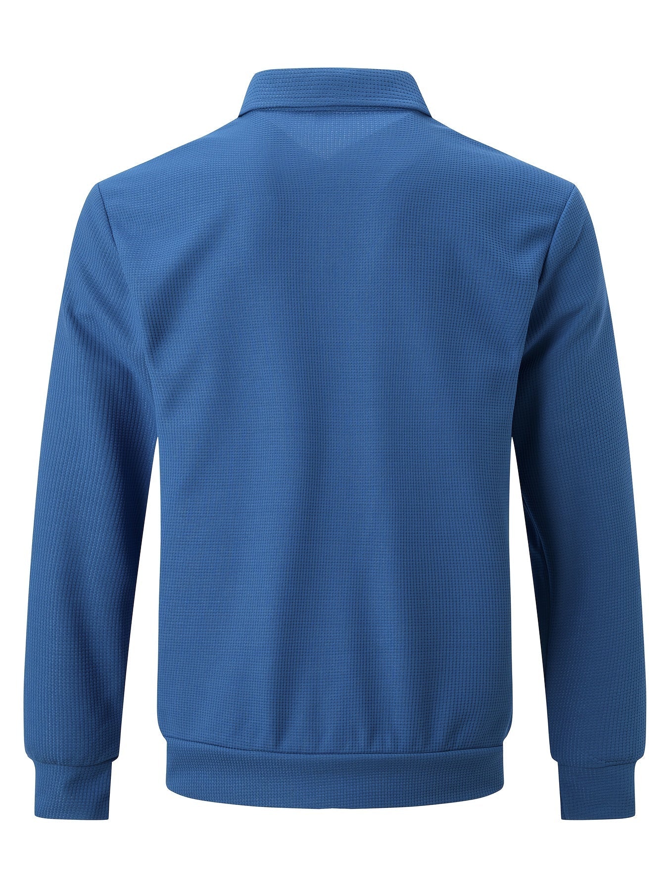 Zip Cardigan – Herren-Sweatshirtjacke mit Umlegekragen und durchgehendem Reißverschluss-HauteBerlin