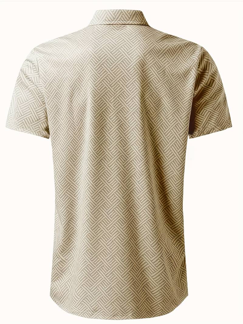 Zweiteiliges Set - Sommer - Kurzarm - Shorts - Herrenbekleidung-HauteBerlin