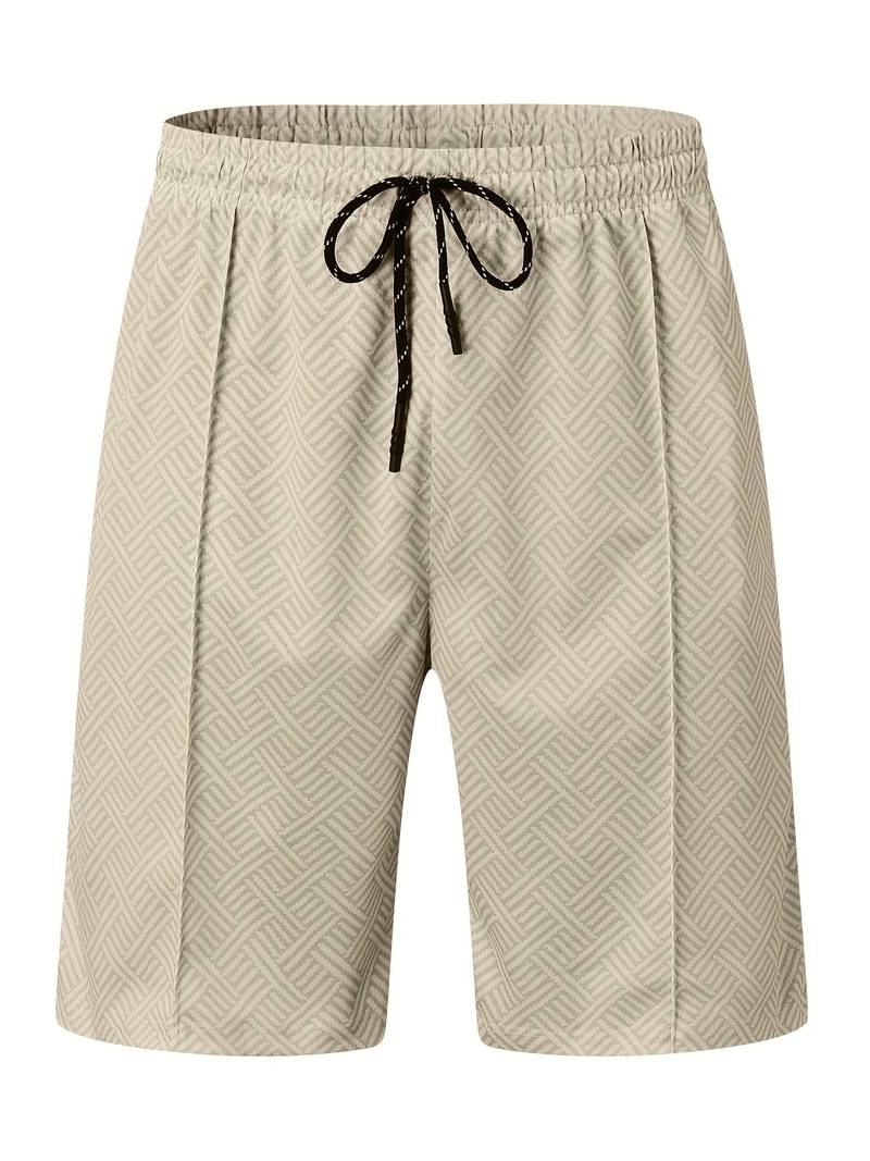 Zweiteiliges Set - Sommer - Kurzarm - Shorts - Herrenbekleidung-HauteBerlin