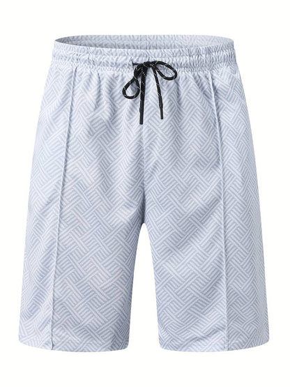 Zweiteiliges Set - Sommer - Kurzarm - Shorts - Herrenbekleidung-HauteBerlin