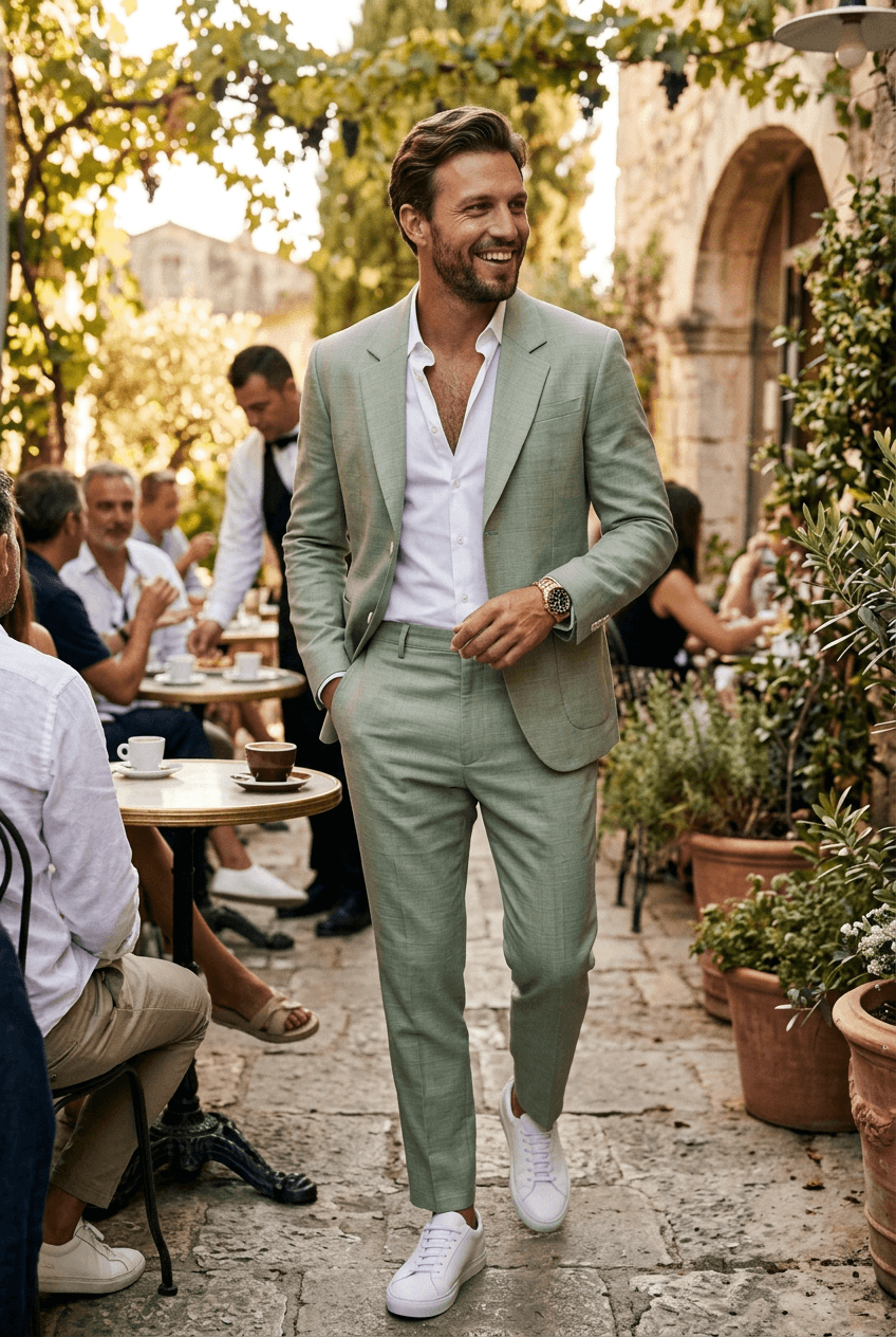 Anzug Herren | Slim Fit | Zweiteilig | Reverskragen-HauteBerlin