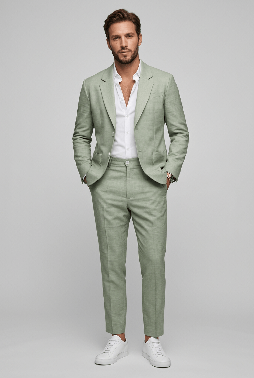 Anzug Herren | Slim Fit | Zweiteilig | Reverskragen-HauteBerlin