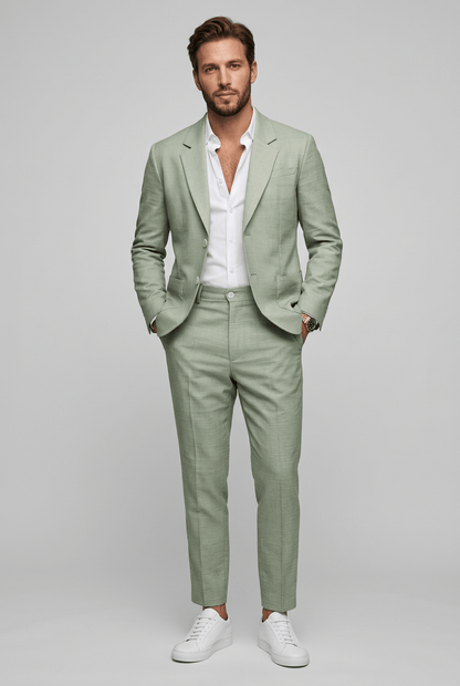 Anzug Herren | Slim Fit | Zweiteilig | Reverskragen-HauteBerlin
