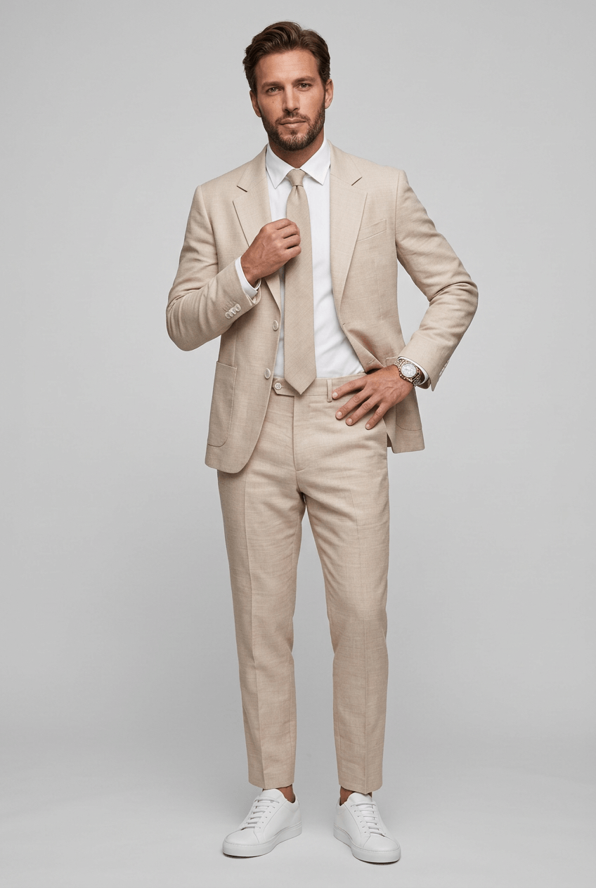 Anzug Herren | Slim Fit | Zweiteilig | Reverskragen-HauteBerlin