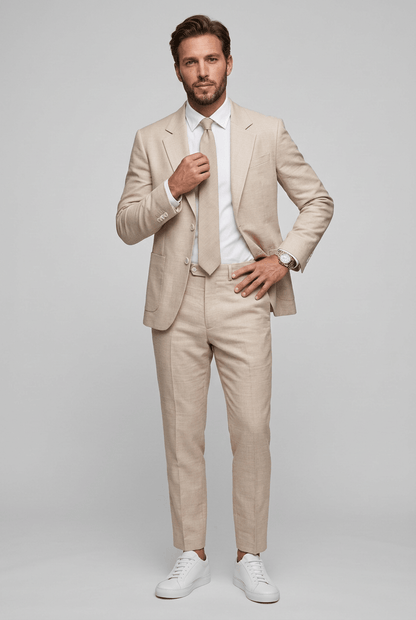 Anzug Herren | Slim Fit | Zweiteilig | Reverskragen-HauteBerlin