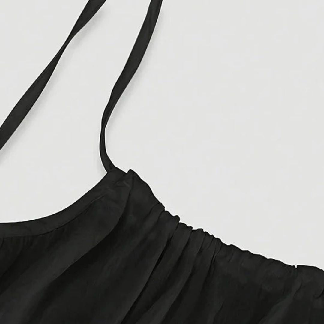 Trägerkleid Damen | Rückenfrei | Lang | Leicht-HauteBerlin