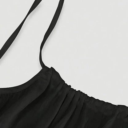 Trägerkleid Damen | Rückenfrei | Lang | Leicht-HauteBerlin