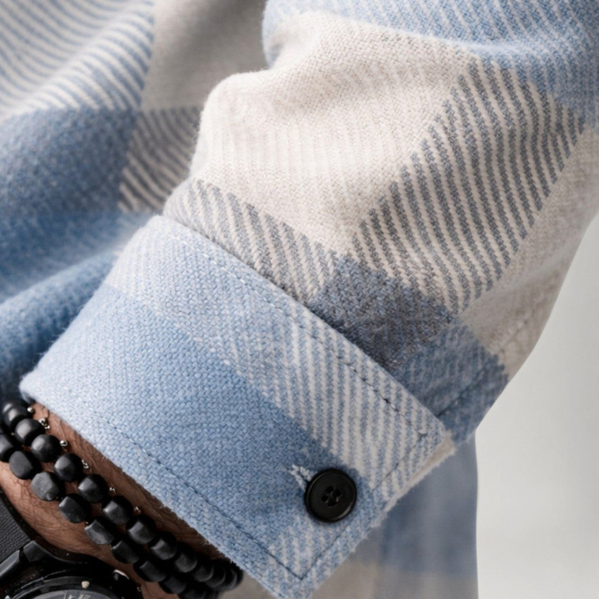 Überhemd | Plaid | Button-Up | Hemdjacke | Herrenbekleidung-HauteBerlin